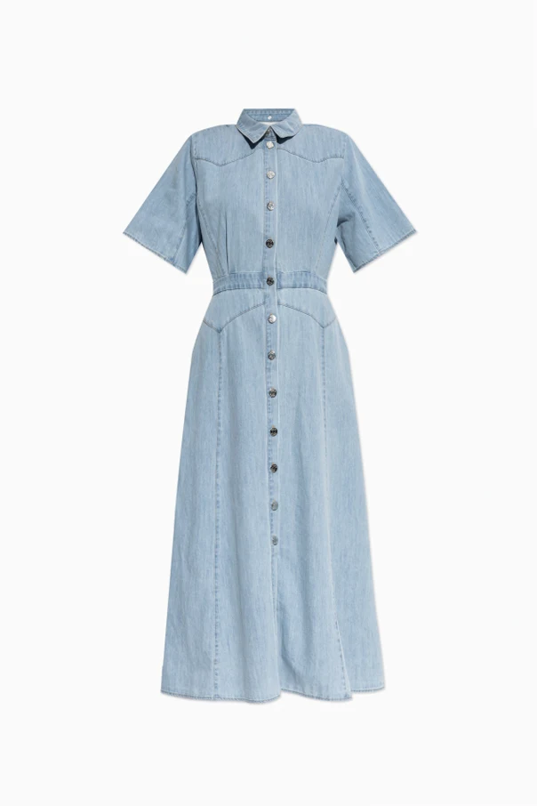 BLUE Denim dress `Gzsauda`