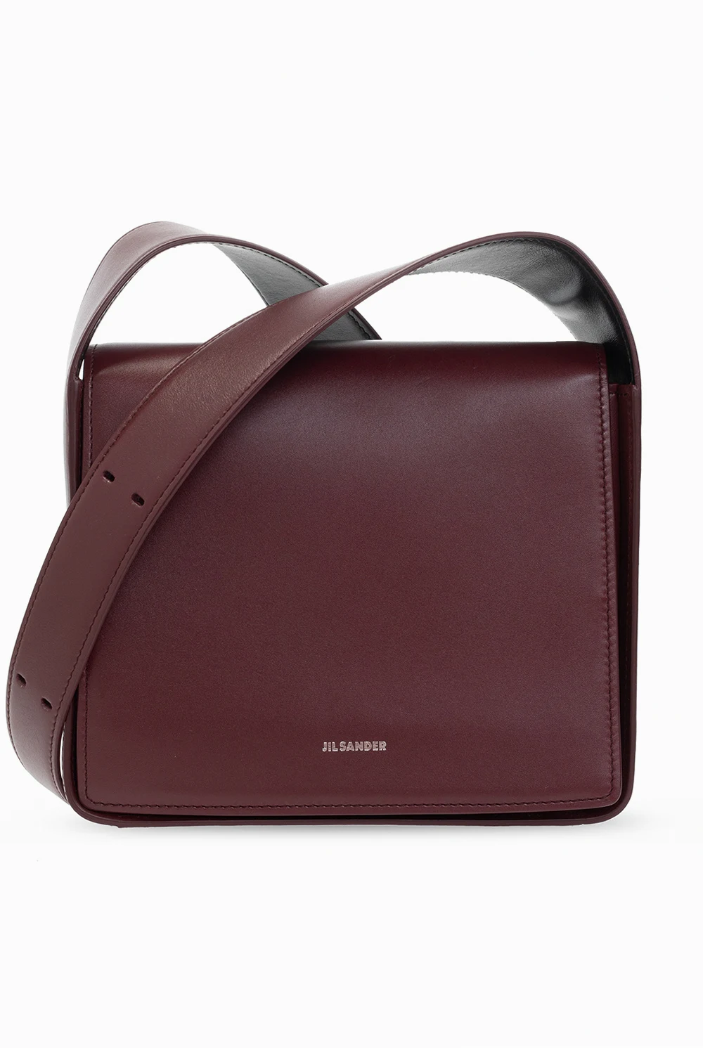 Leather shoulder bag