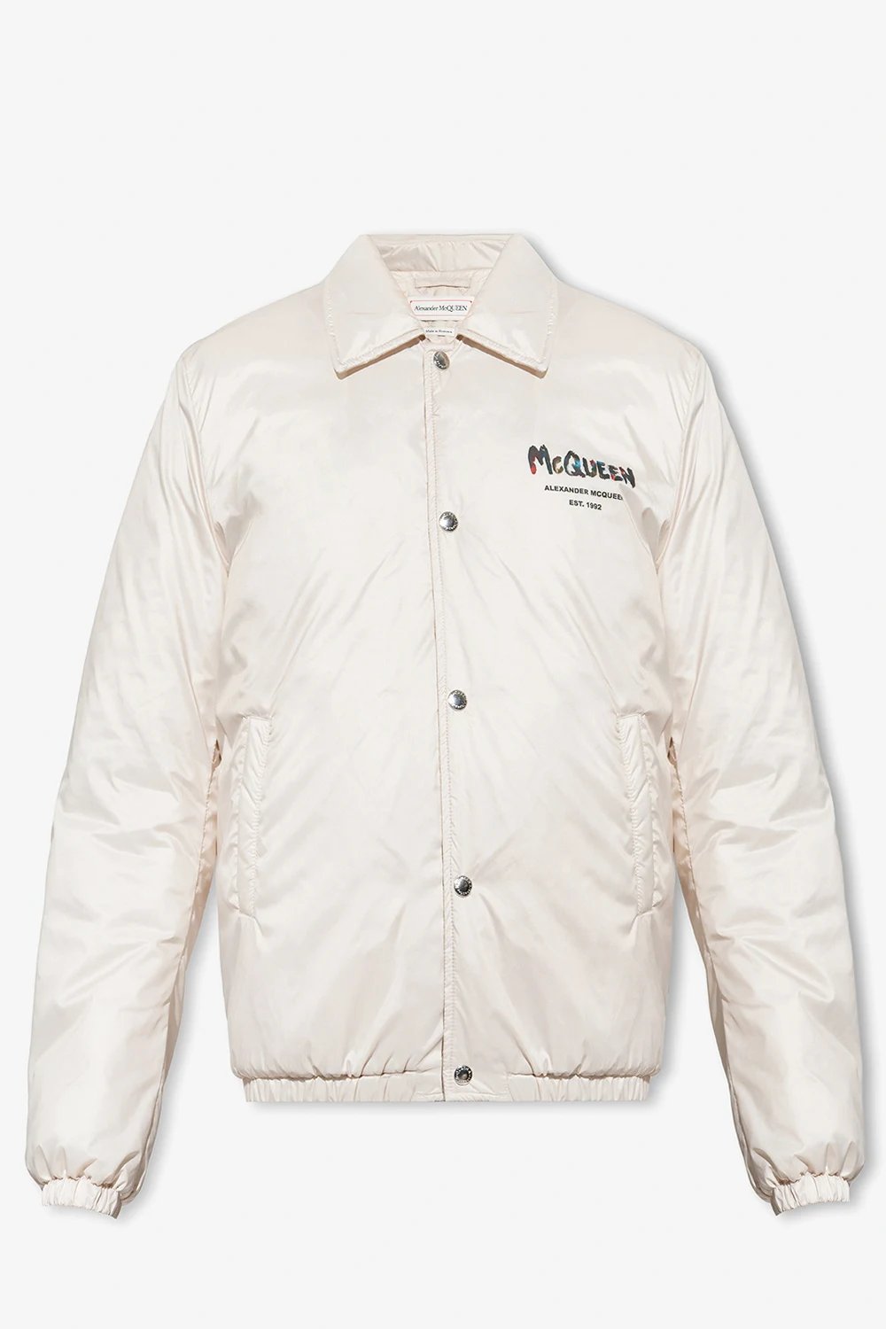 Bomber jacket with logo
