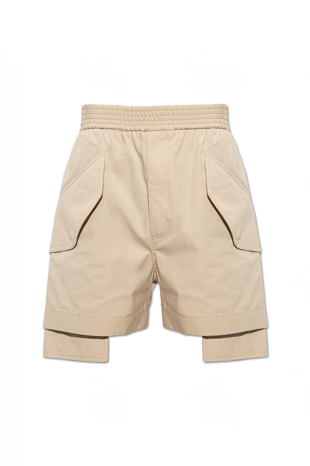 beige Cotton shorts