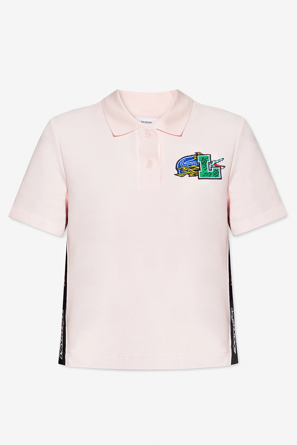 PINK Polo shirt with logo