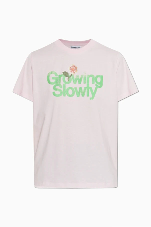 SCHWARZ T-Shirt mit Aufdruck
