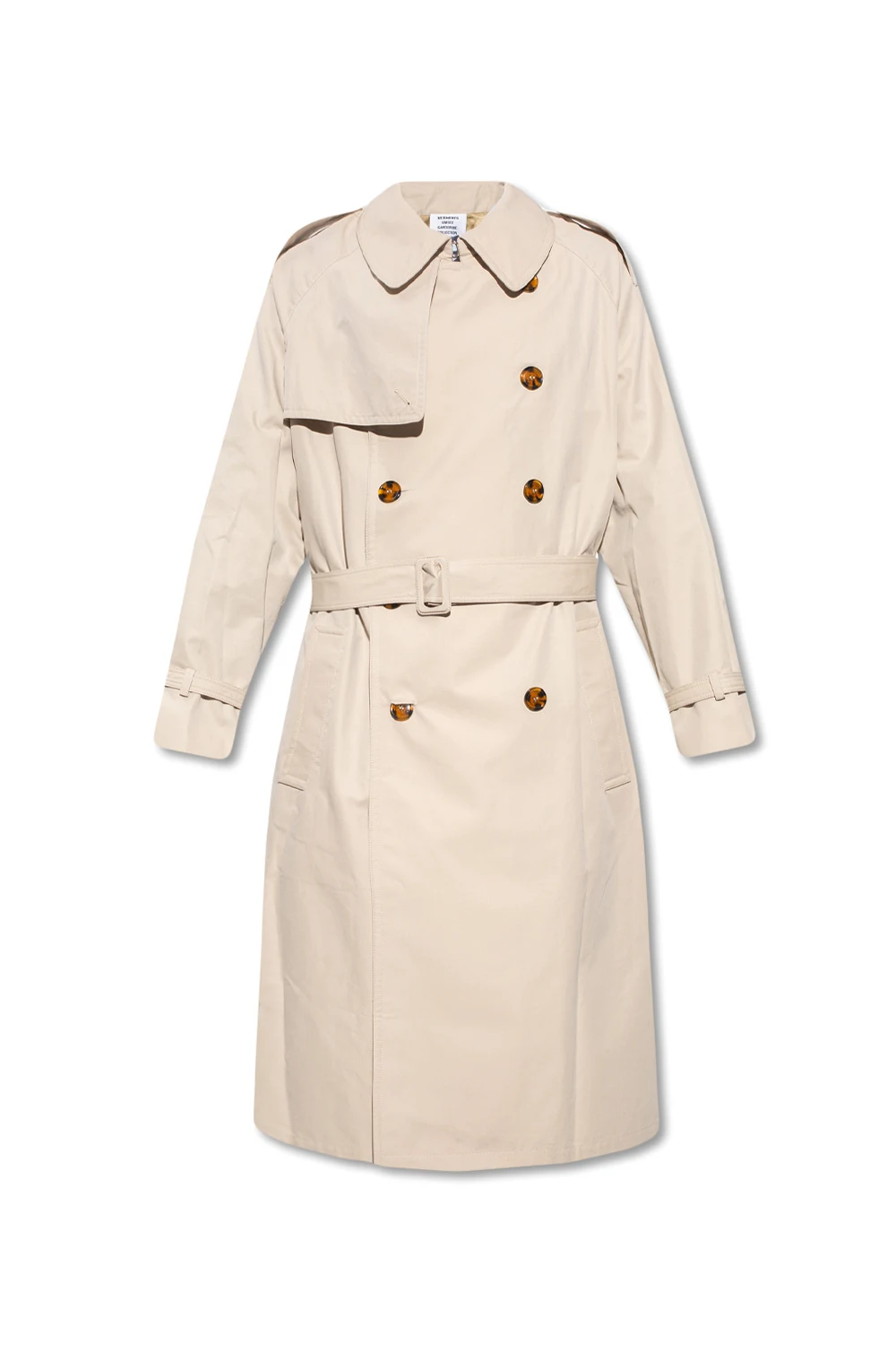 Oversize trench coat
