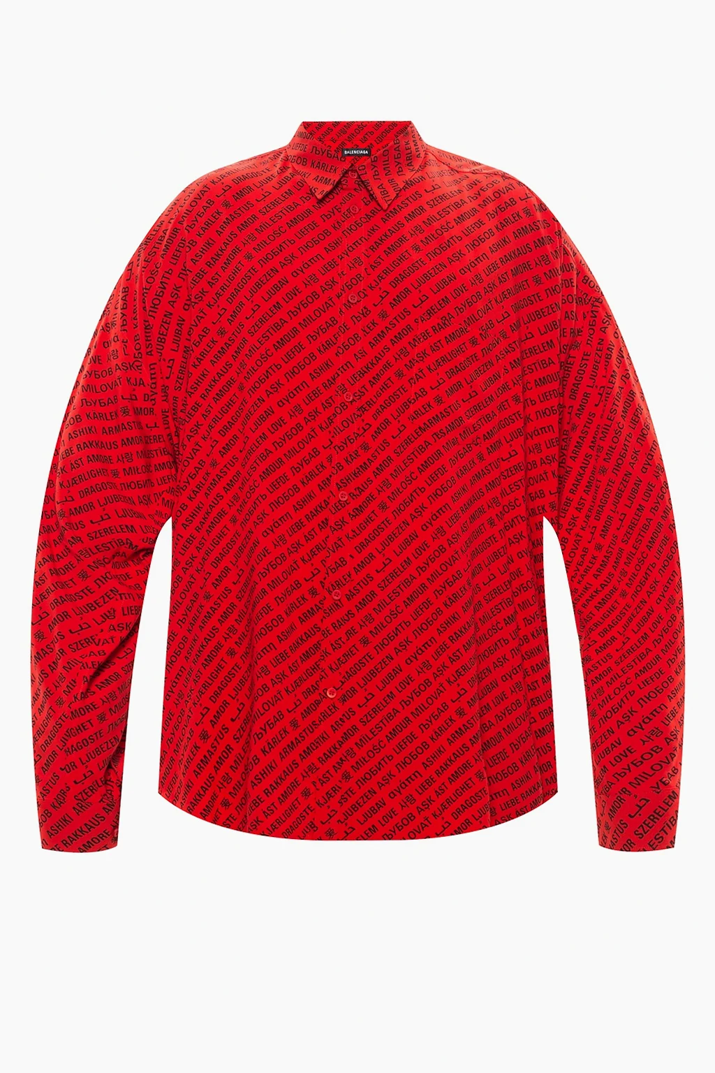 RED Typography shirt