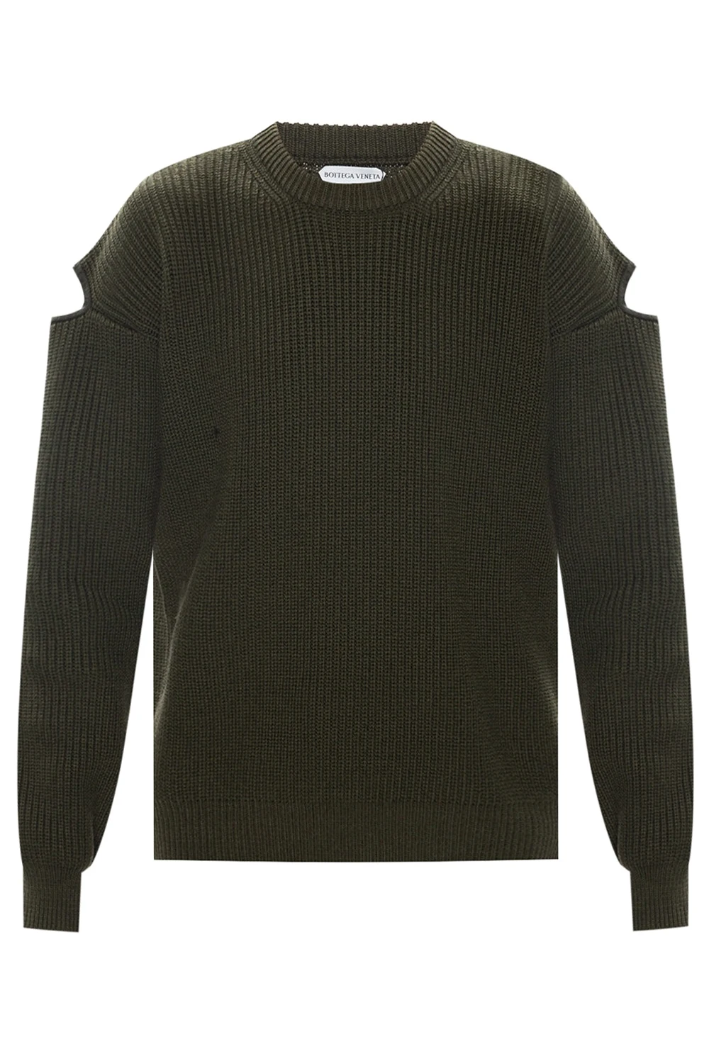 GREEN Woven sweater