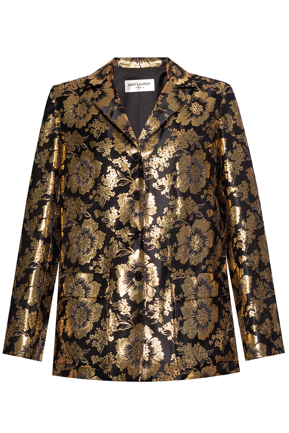 GOLD Silk blazer