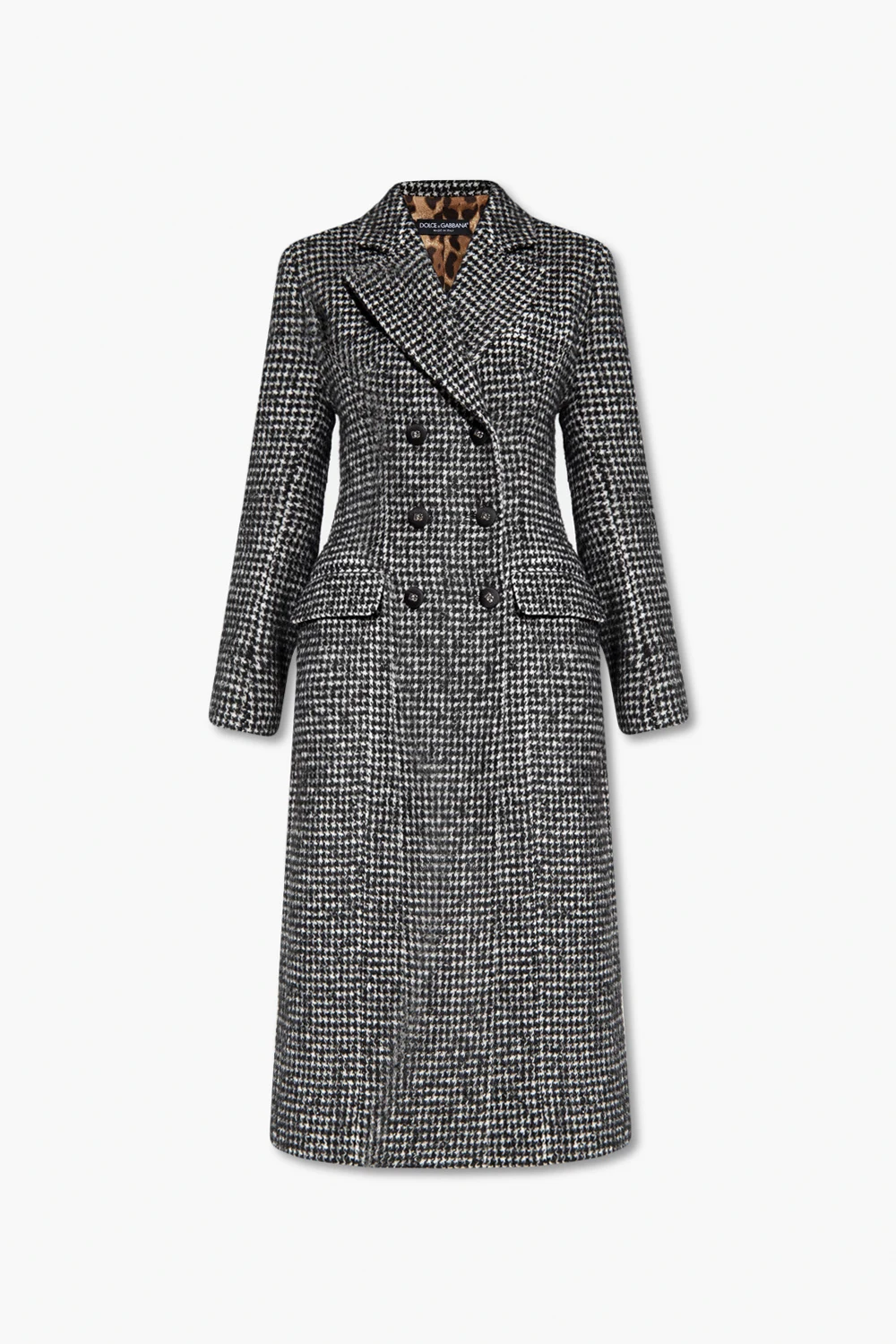 Houndstooth coat