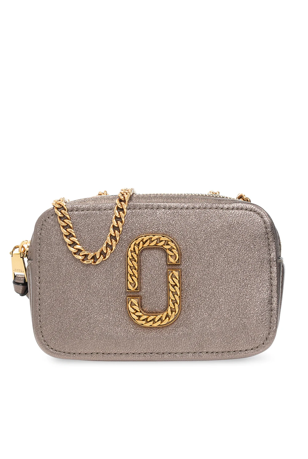 ‘The Glam Shot Metallic’ shoulder bag