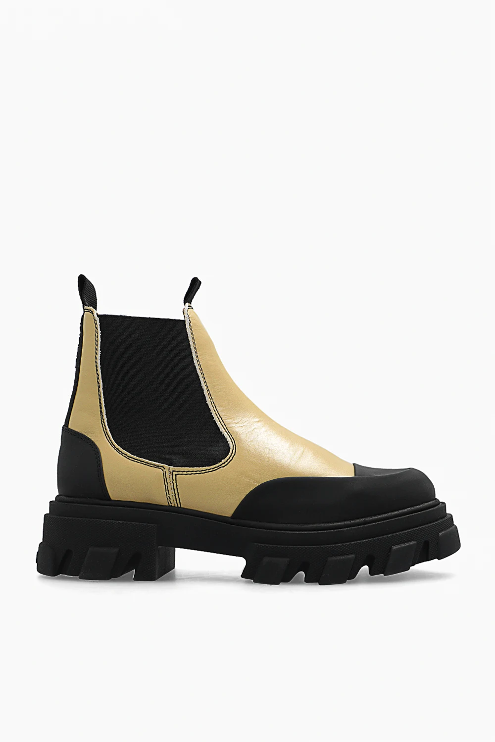 Leather ankle boots