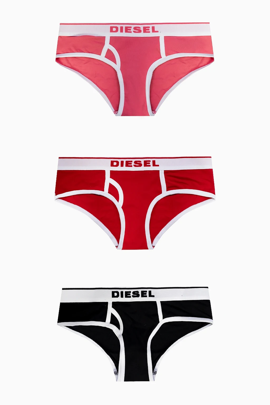 MULTICOLOUR Branded briefs three-pack