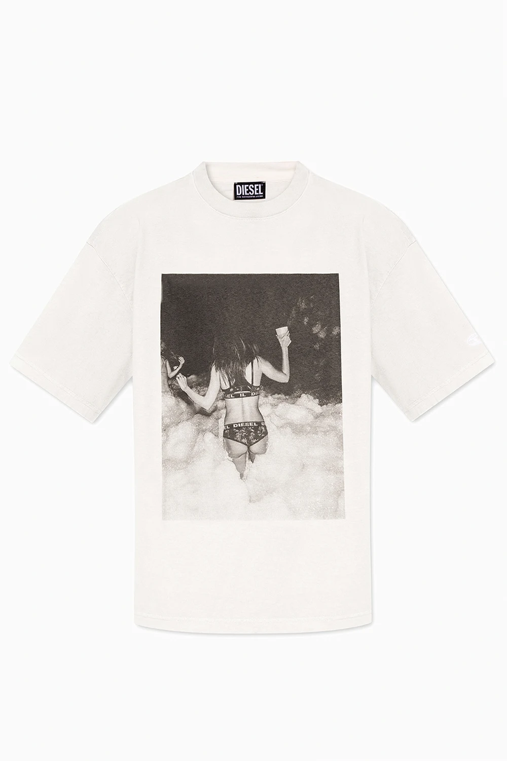 T-shirt z nadrukiem ‘T-WASH-E6’