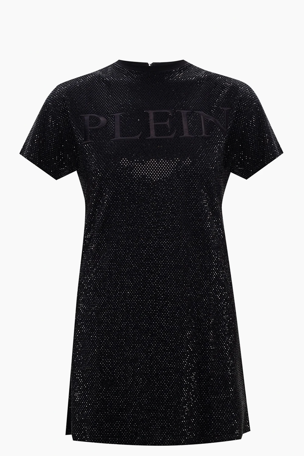 BLACK Dress with logo