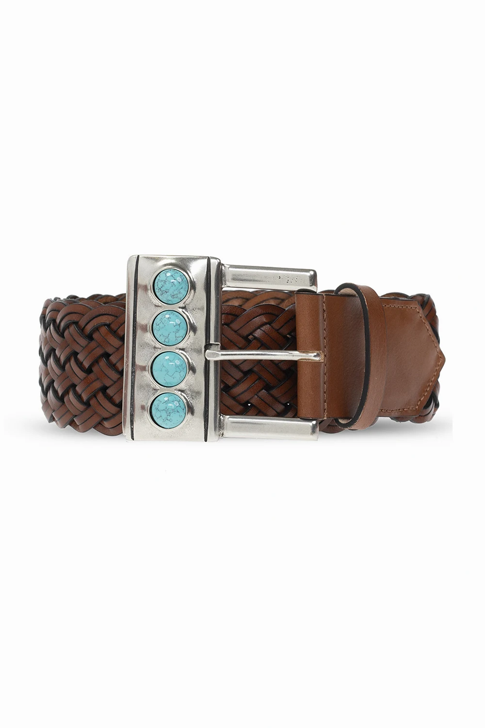 Leather belt from the ‘Crown Me’ collection