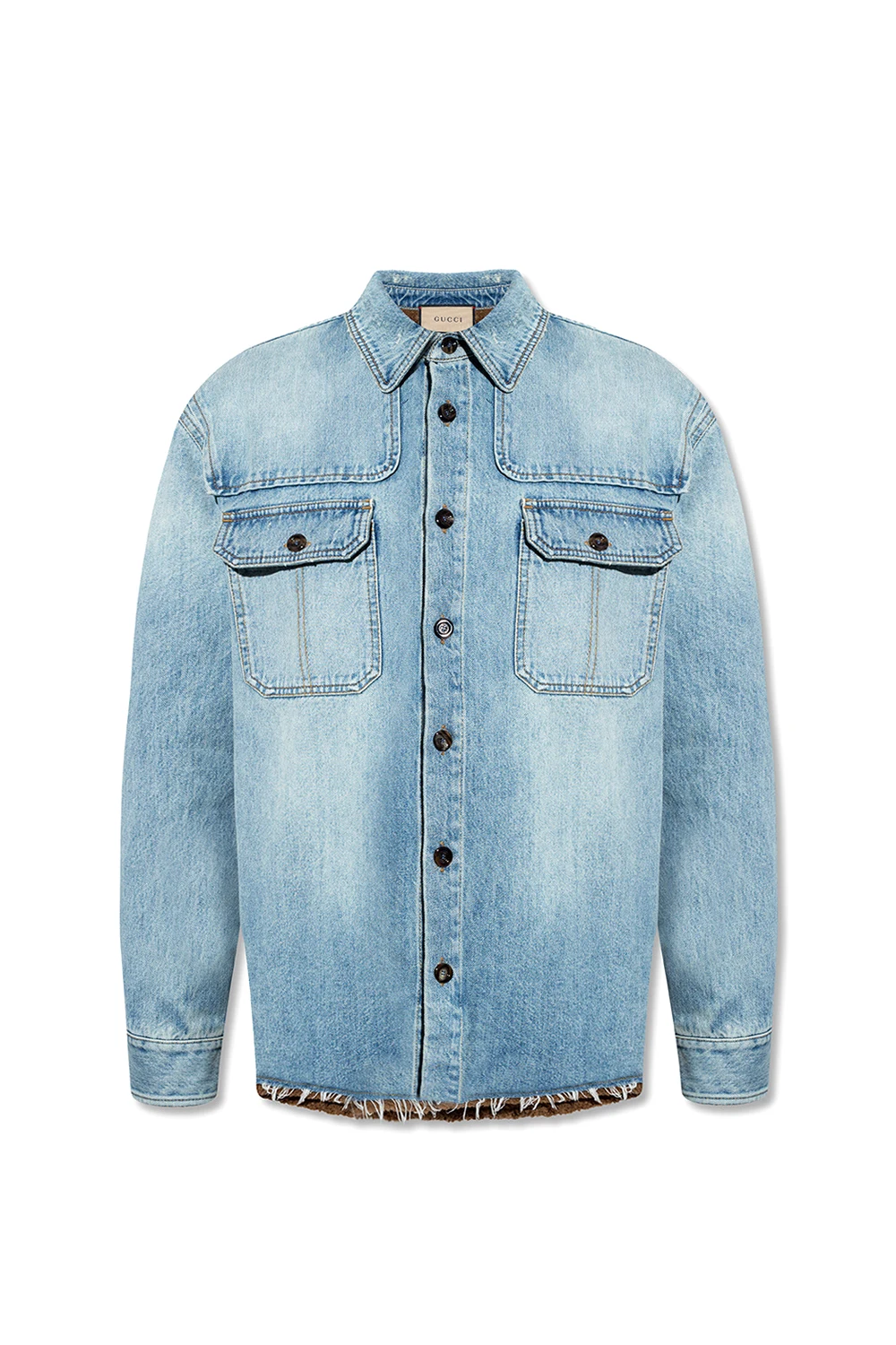 Insulated denim jacket