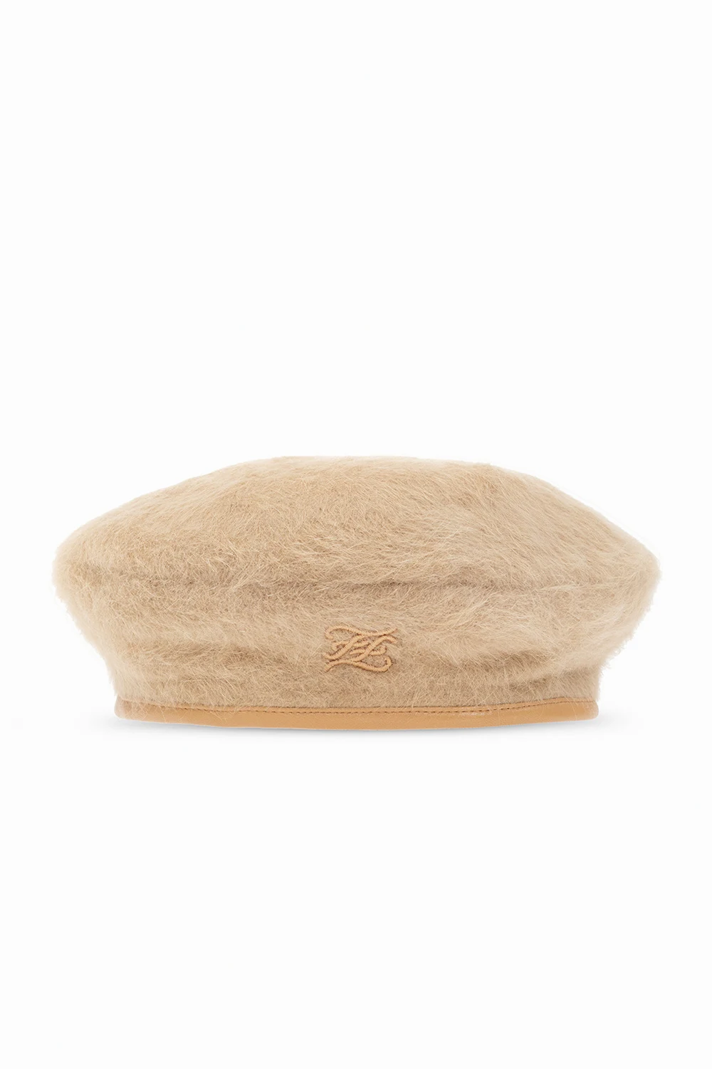 Beret z wyszytym logo