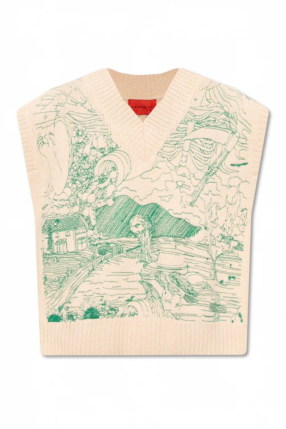 Kamizelka z rozcięciami ‘Duality’