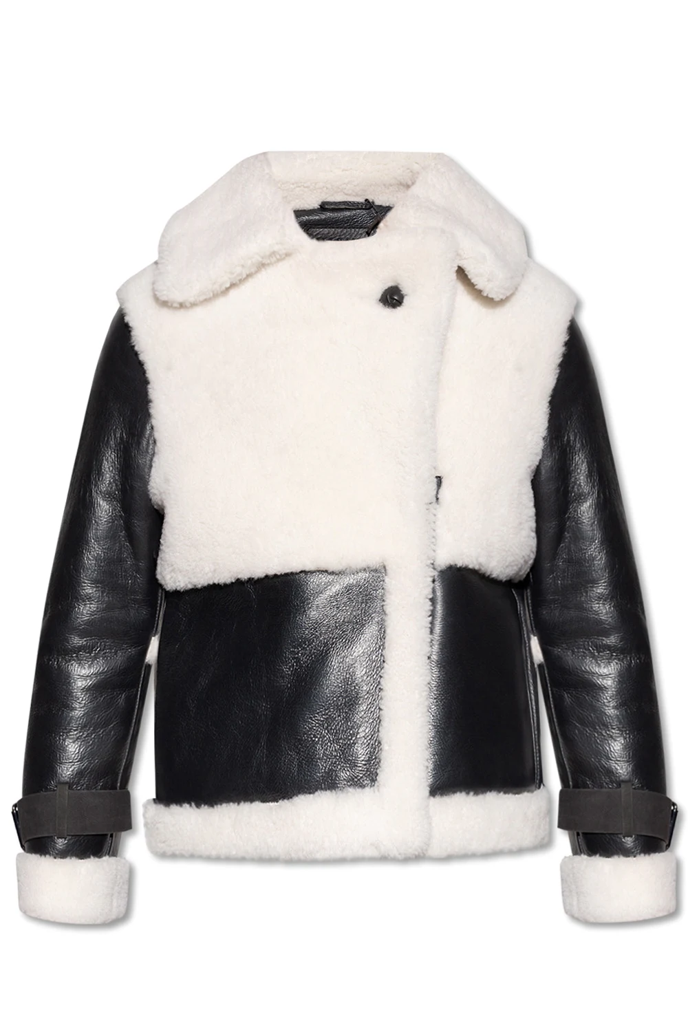 GREY ‘Farley’ leather jacket