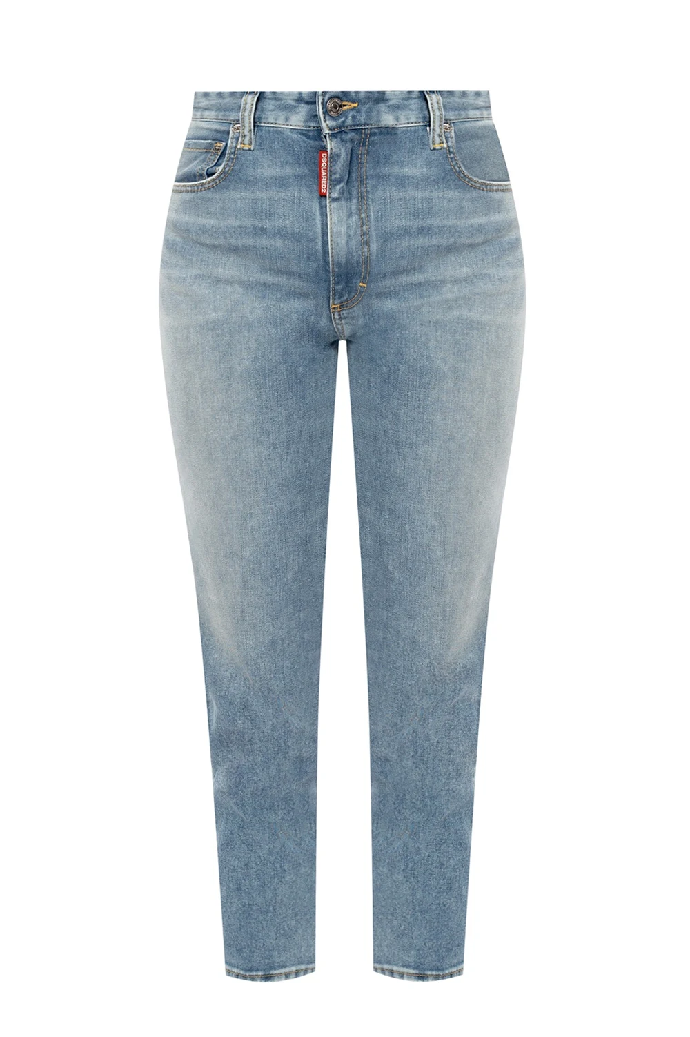 Jeansy ‘High Waist Cropped Twiggy Jean’