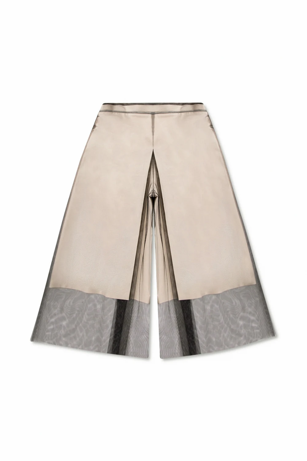 Tulle-trimmed trousers