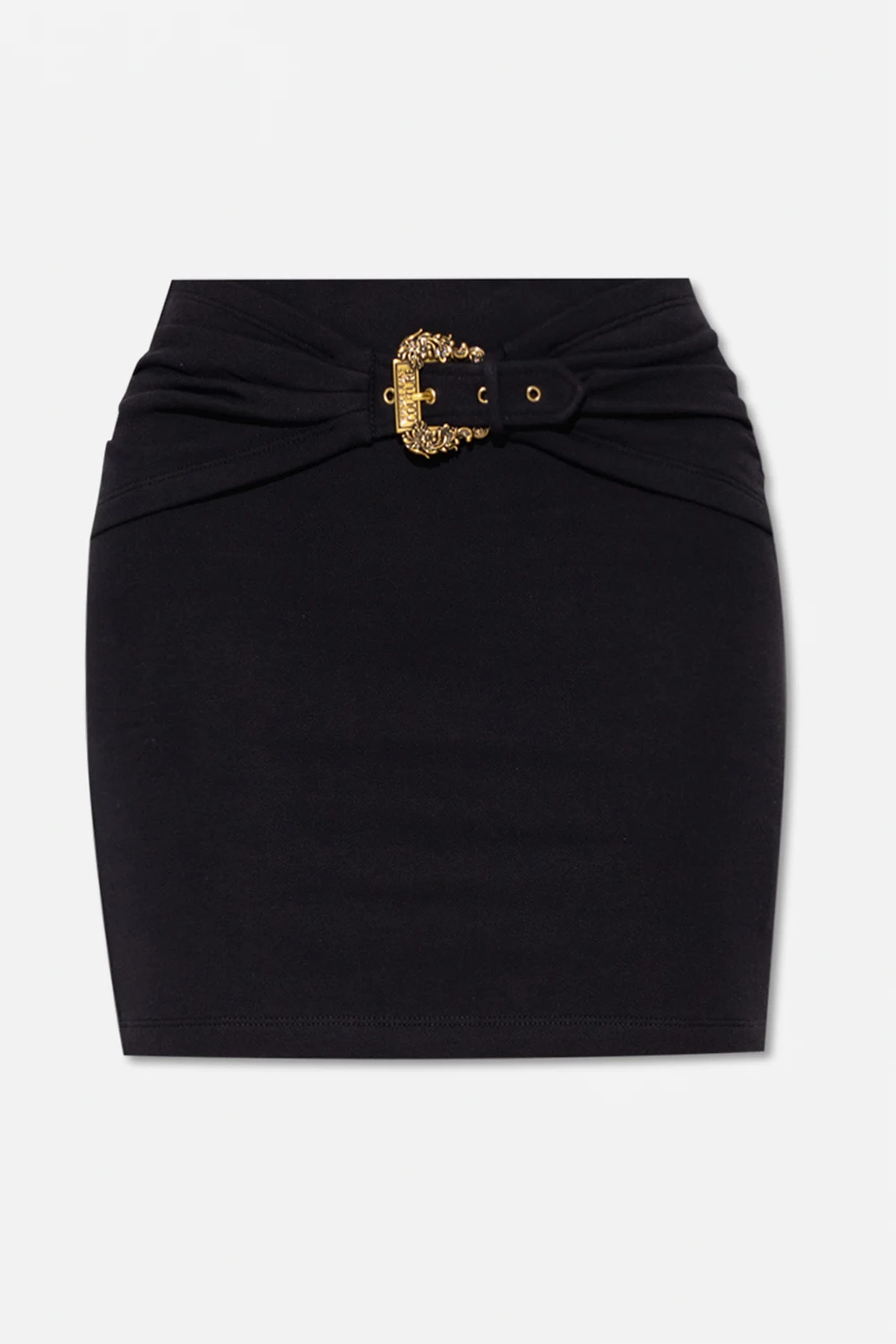 BLACK Skirt with Baroque buckle