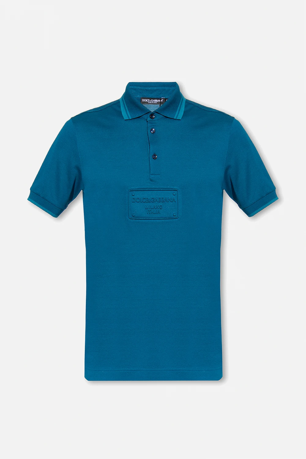 BLUE Polo shirt with logo