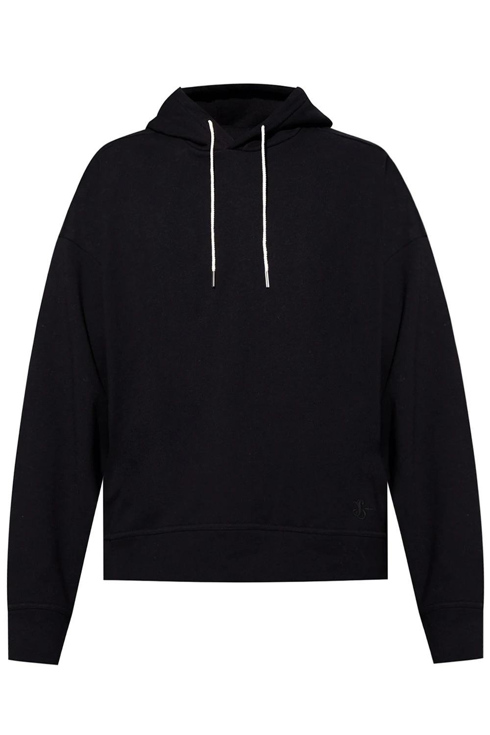 Logo-embroidered hoodie