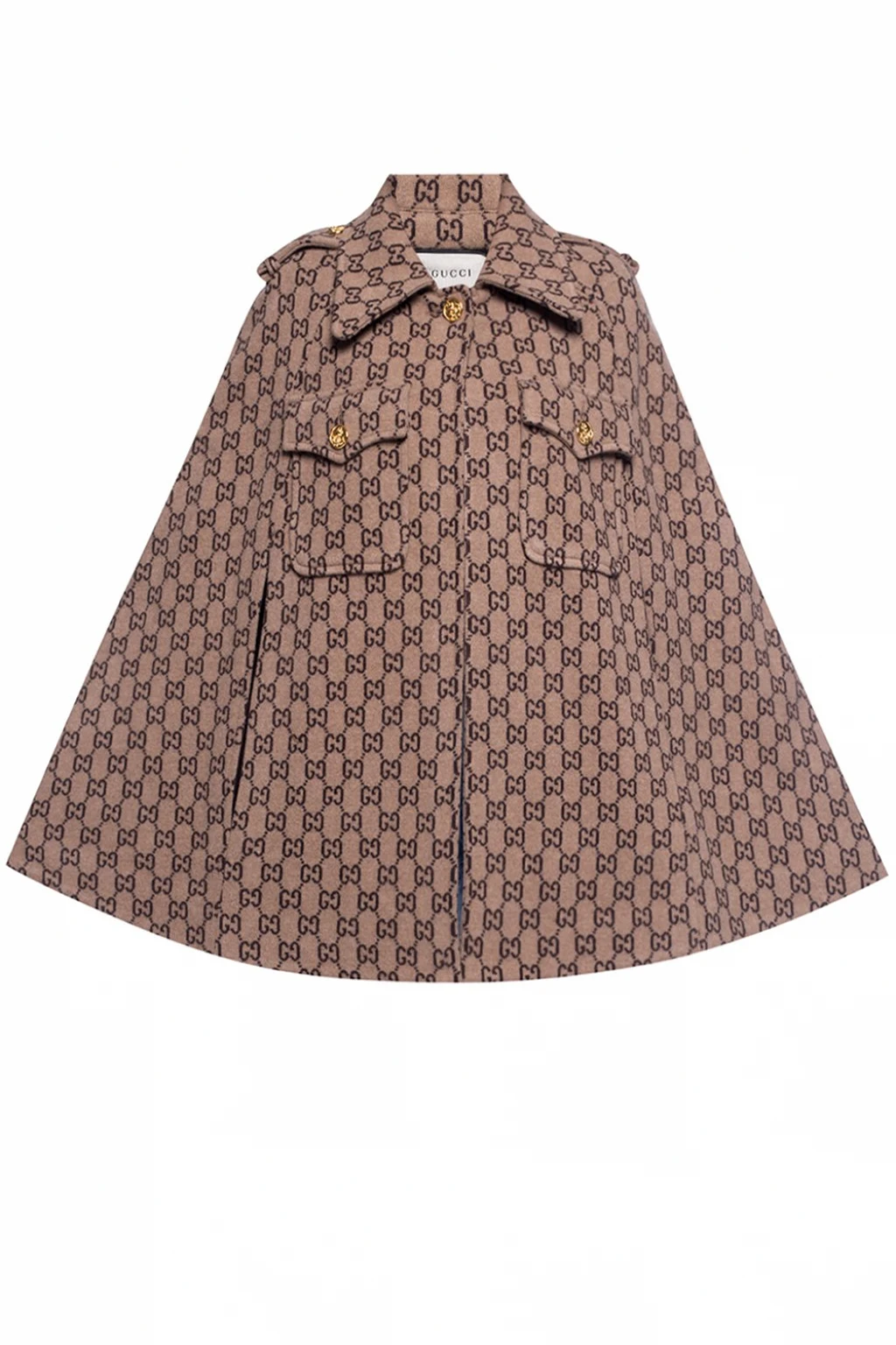 Poncho with logo