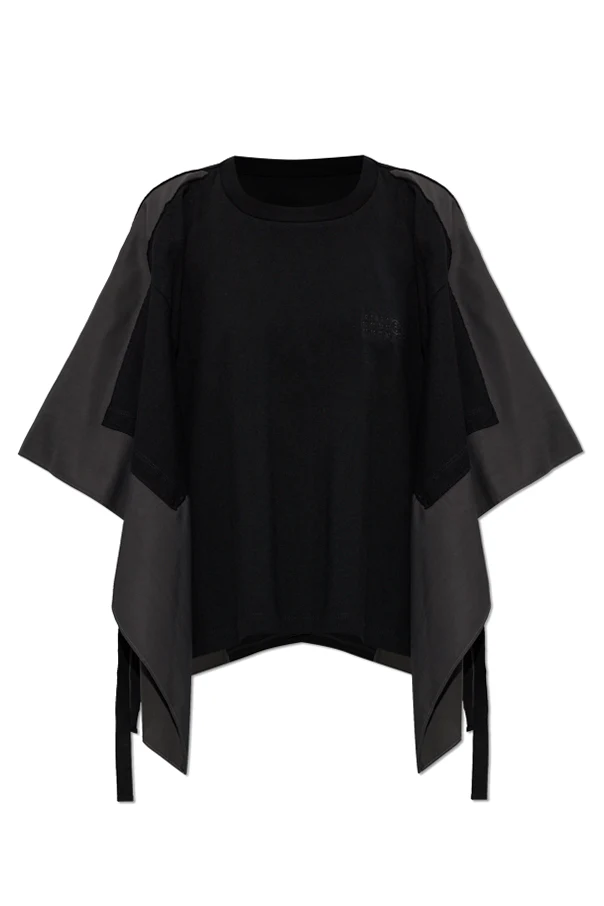 CZARNY Top z logo