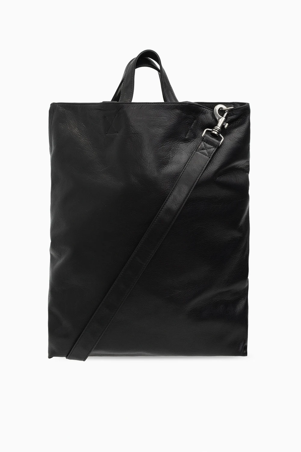 BLACK Leather shoulder bag