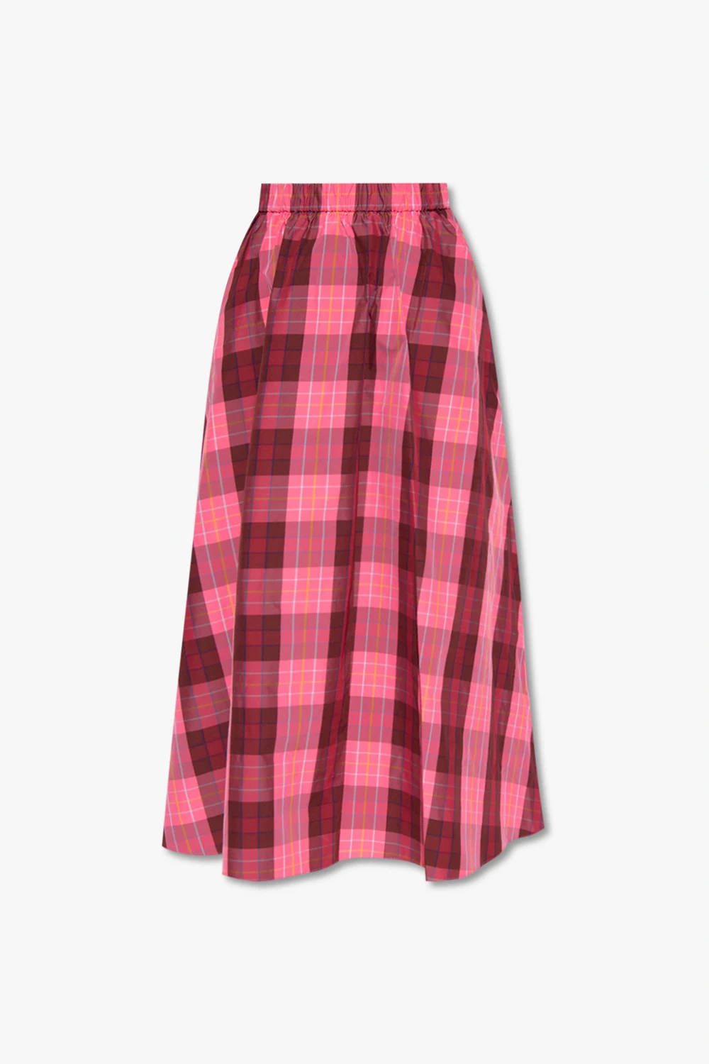 PINK Checked skirt