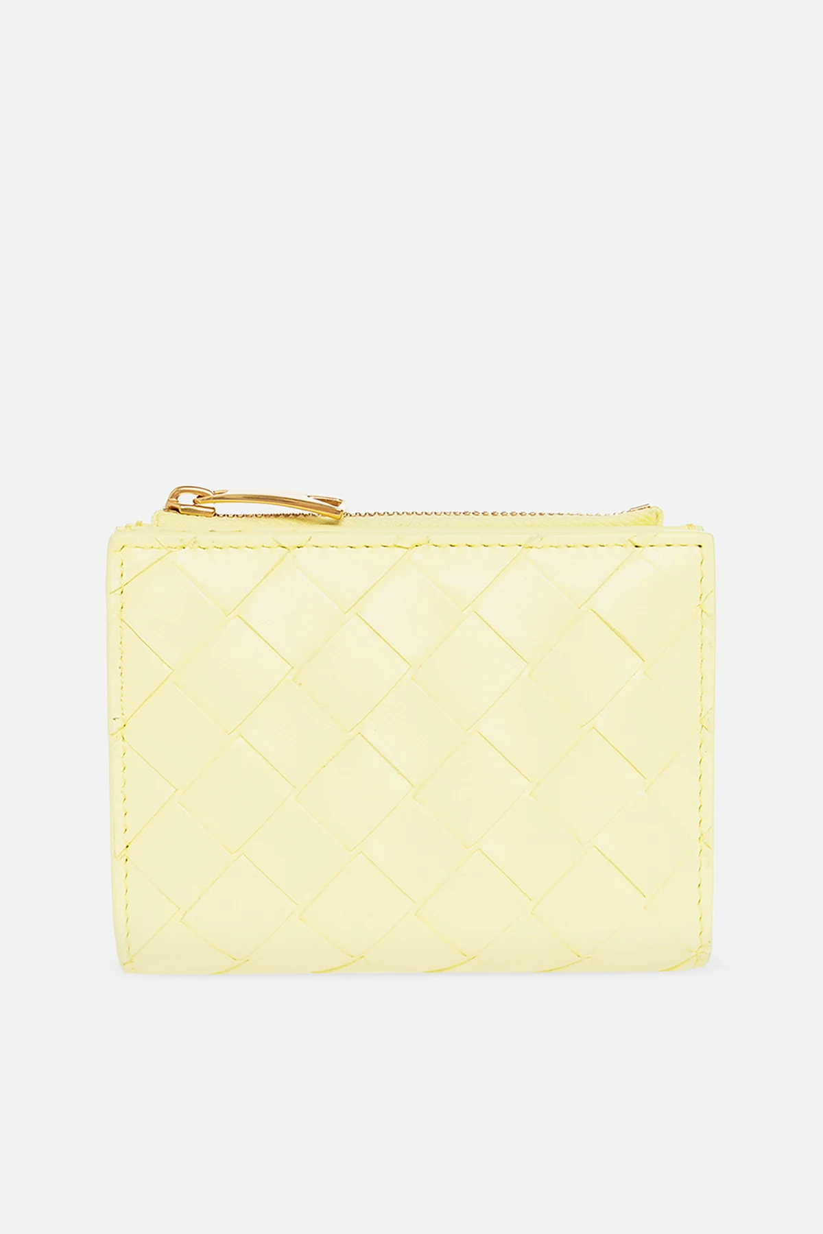 YELLOW  Leather wallet