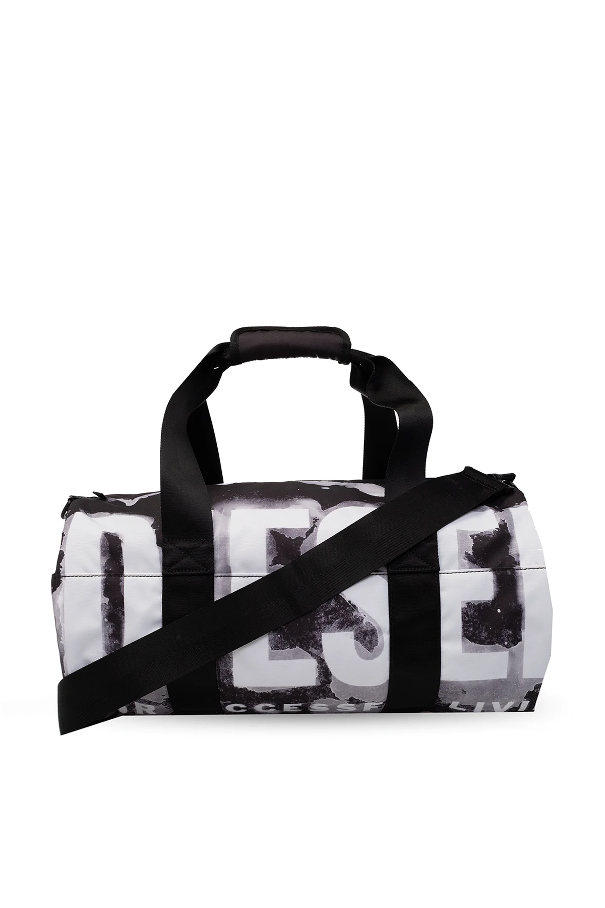 BLACK ‘RAVE’ holdall bag