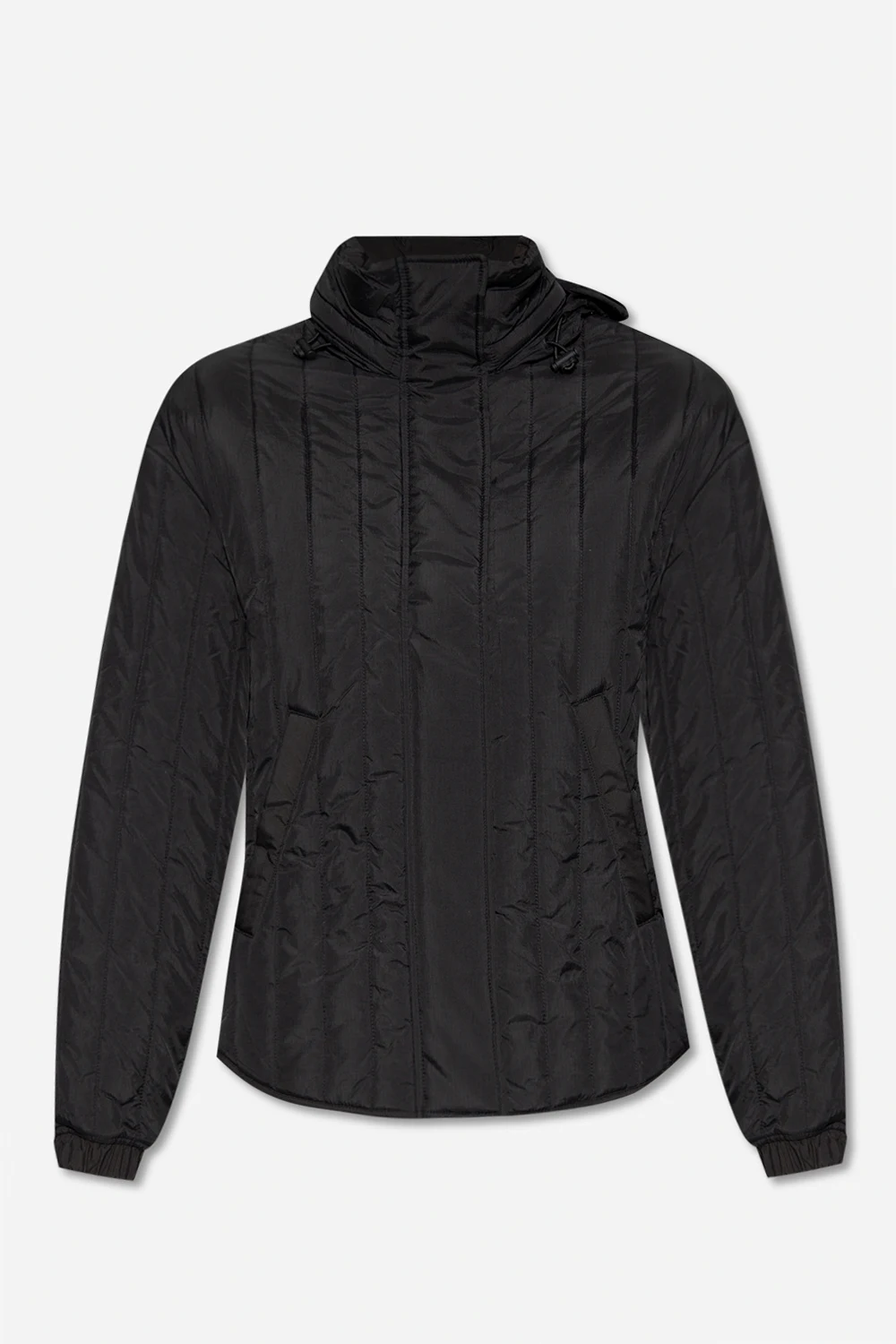 BLACK Quilted jacket
