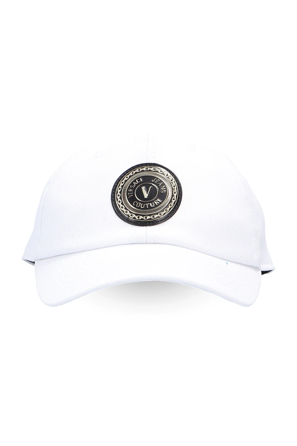 WHITE Baseball cap with logo