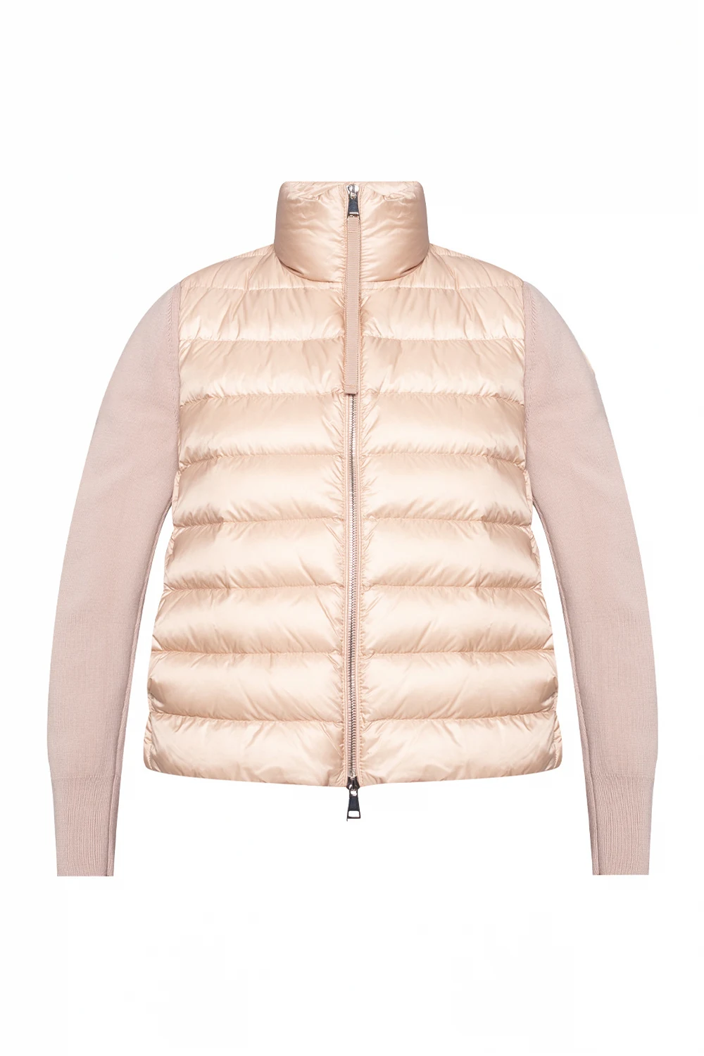 Down jacket with logo