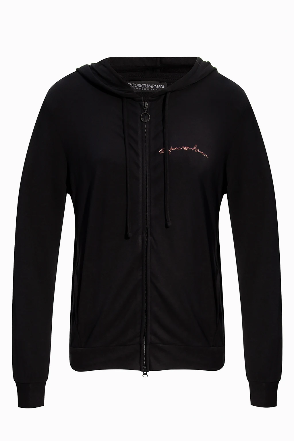 BLACK Branded hoodie