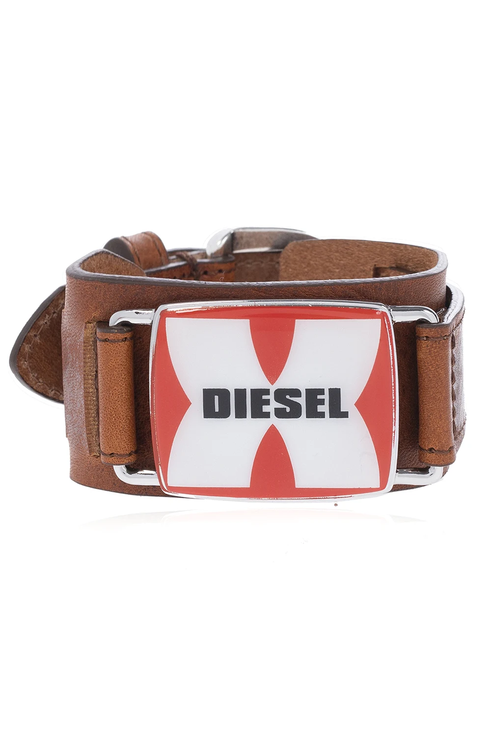 Skórzana bransoleta ‘A-PLAQUE’