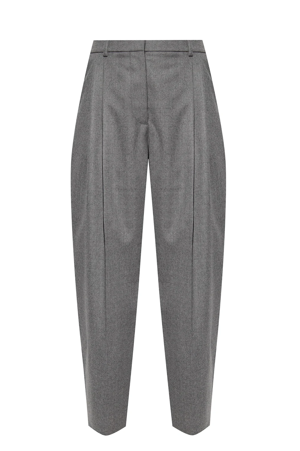 GREY Wool trousers