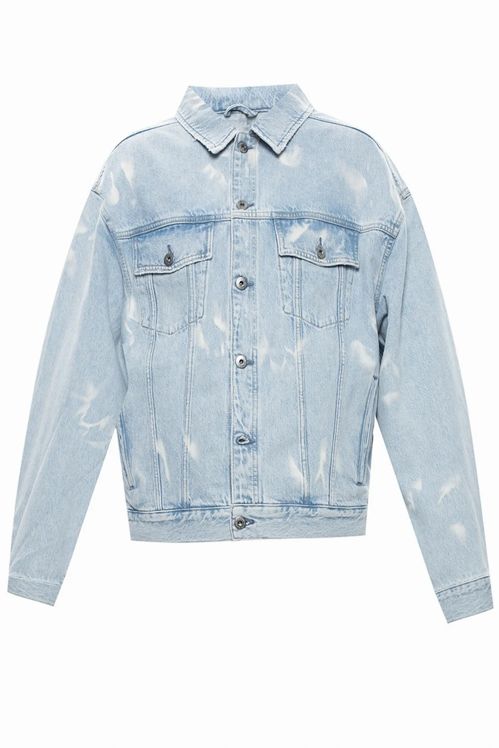 ‘Denby’ distressed denim jacket