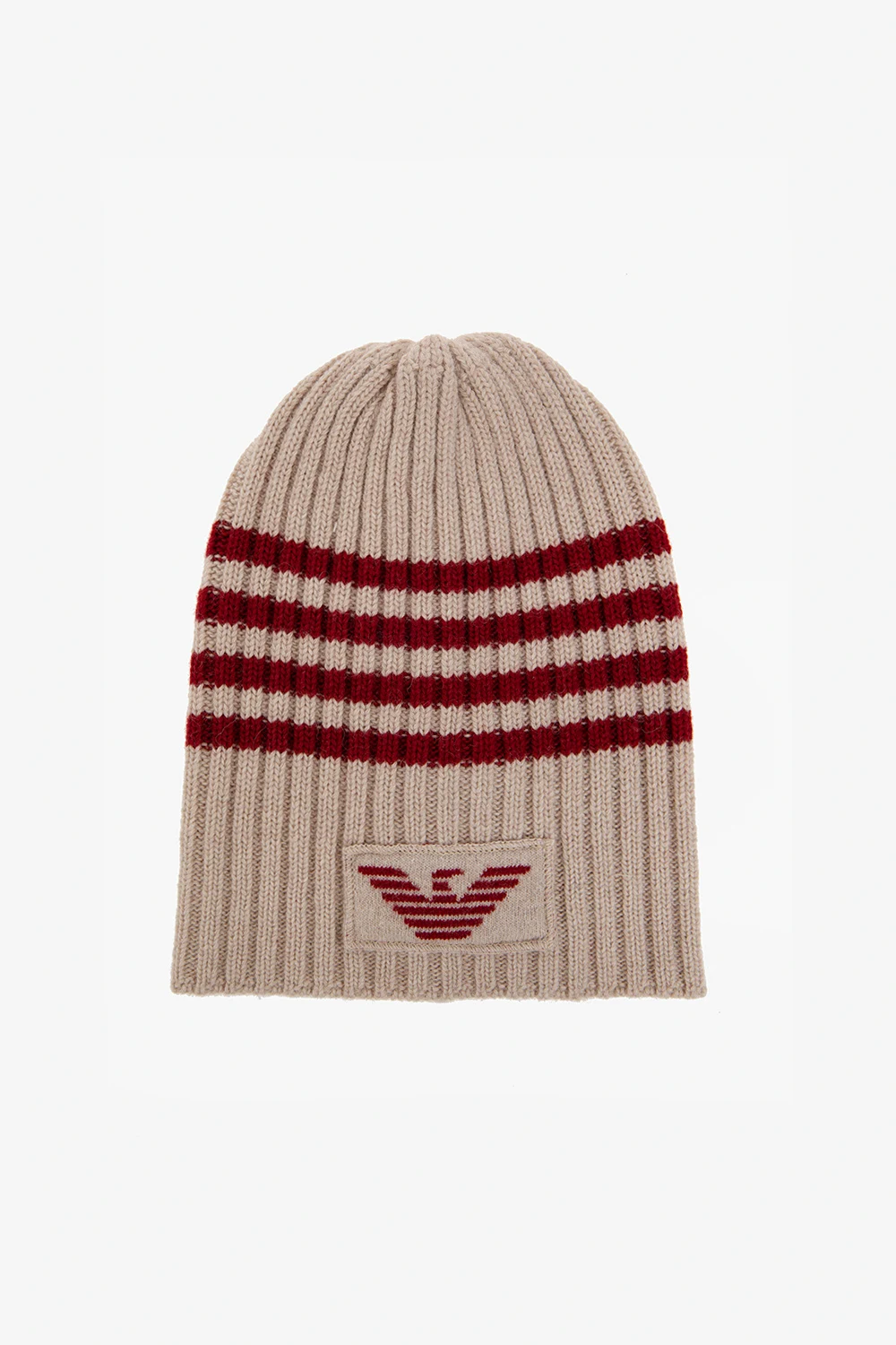 beige Wool beanie
