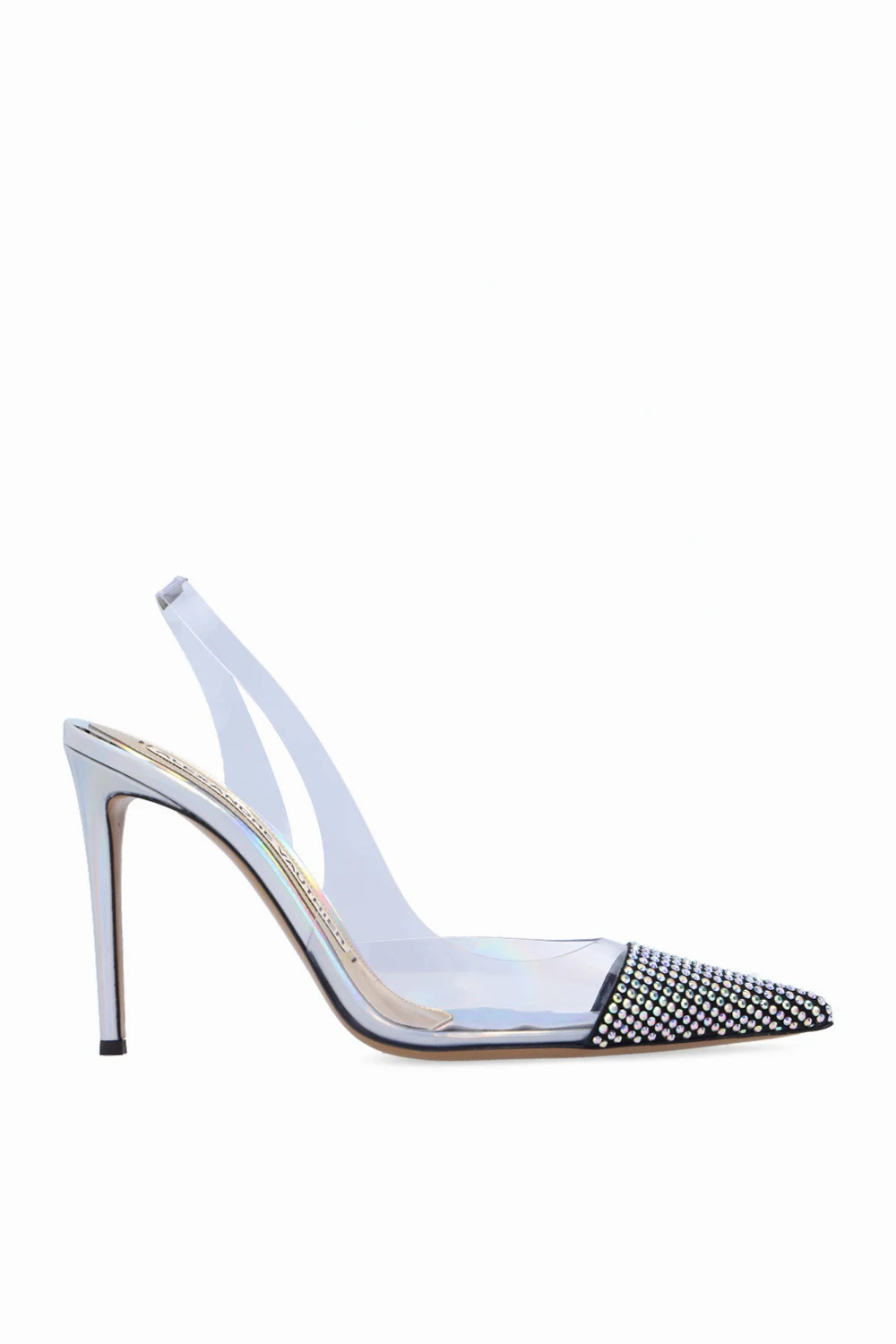 ‘Amber Ghost’ stiletto pumps