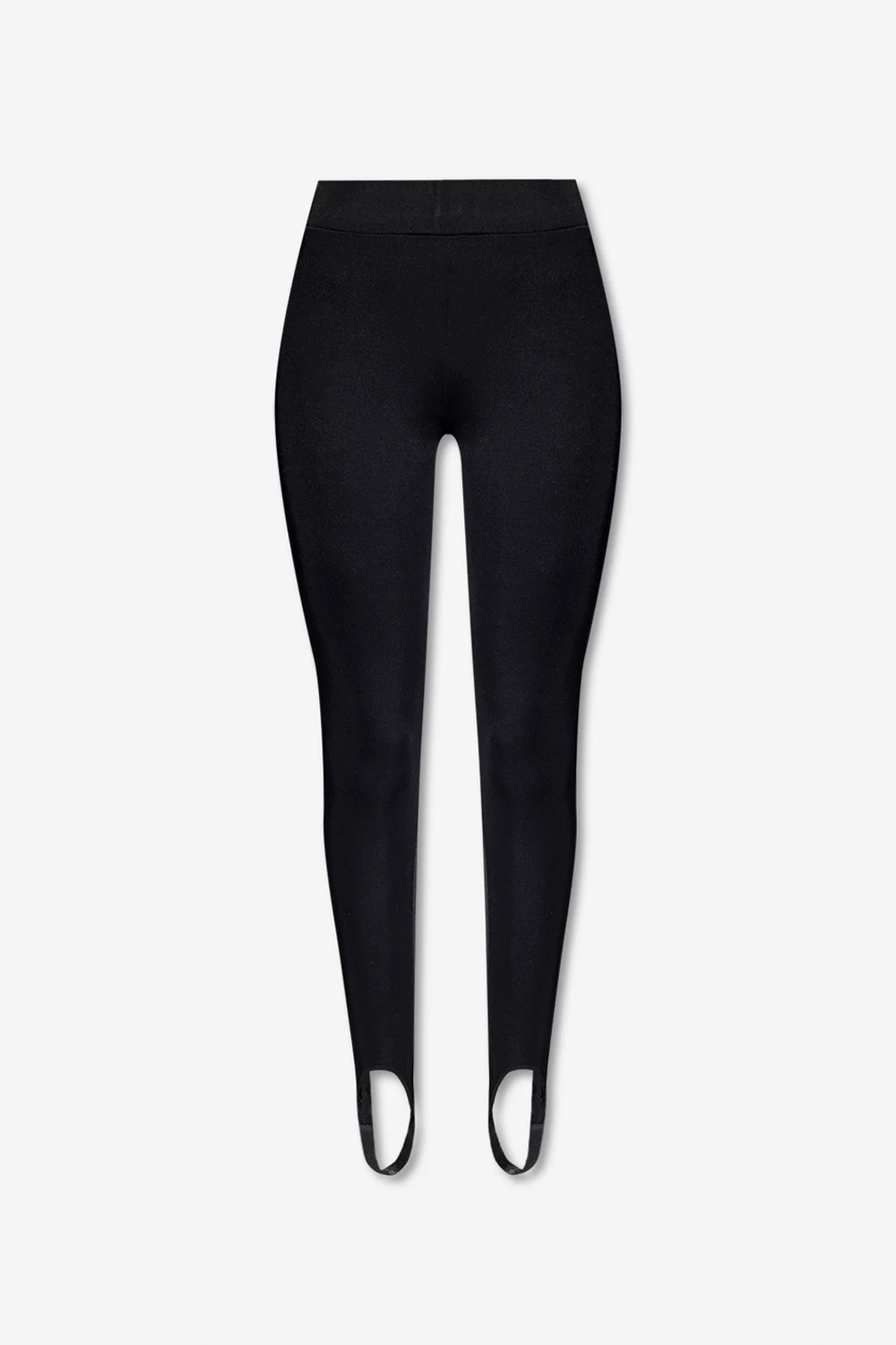 BLACK ‘Liliana’ ribbed leggings