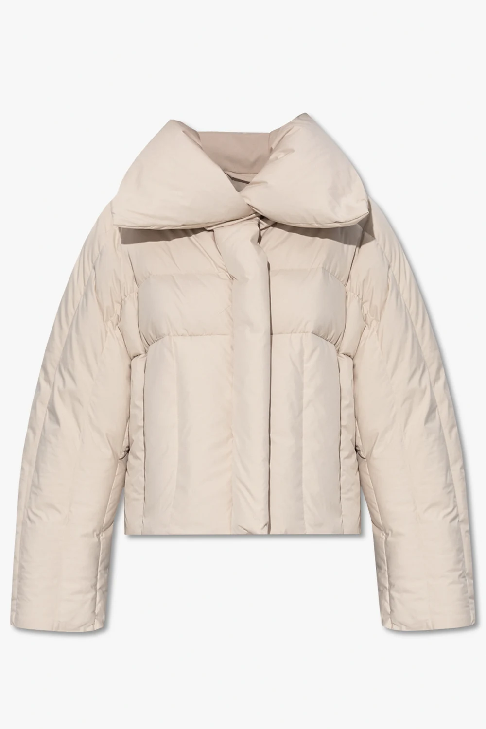 Cropped down jacket