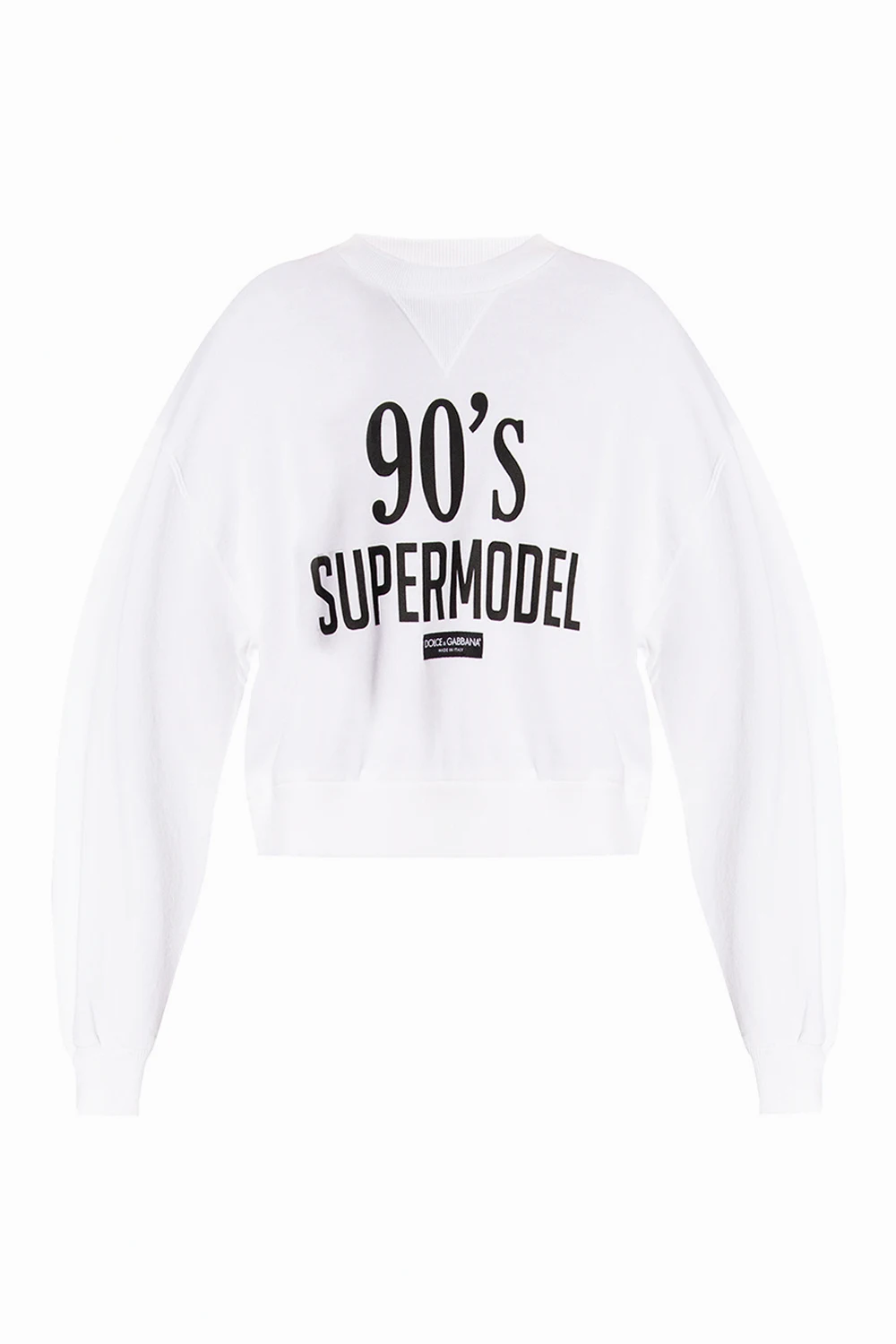 WHITE Oversize sweatshirt