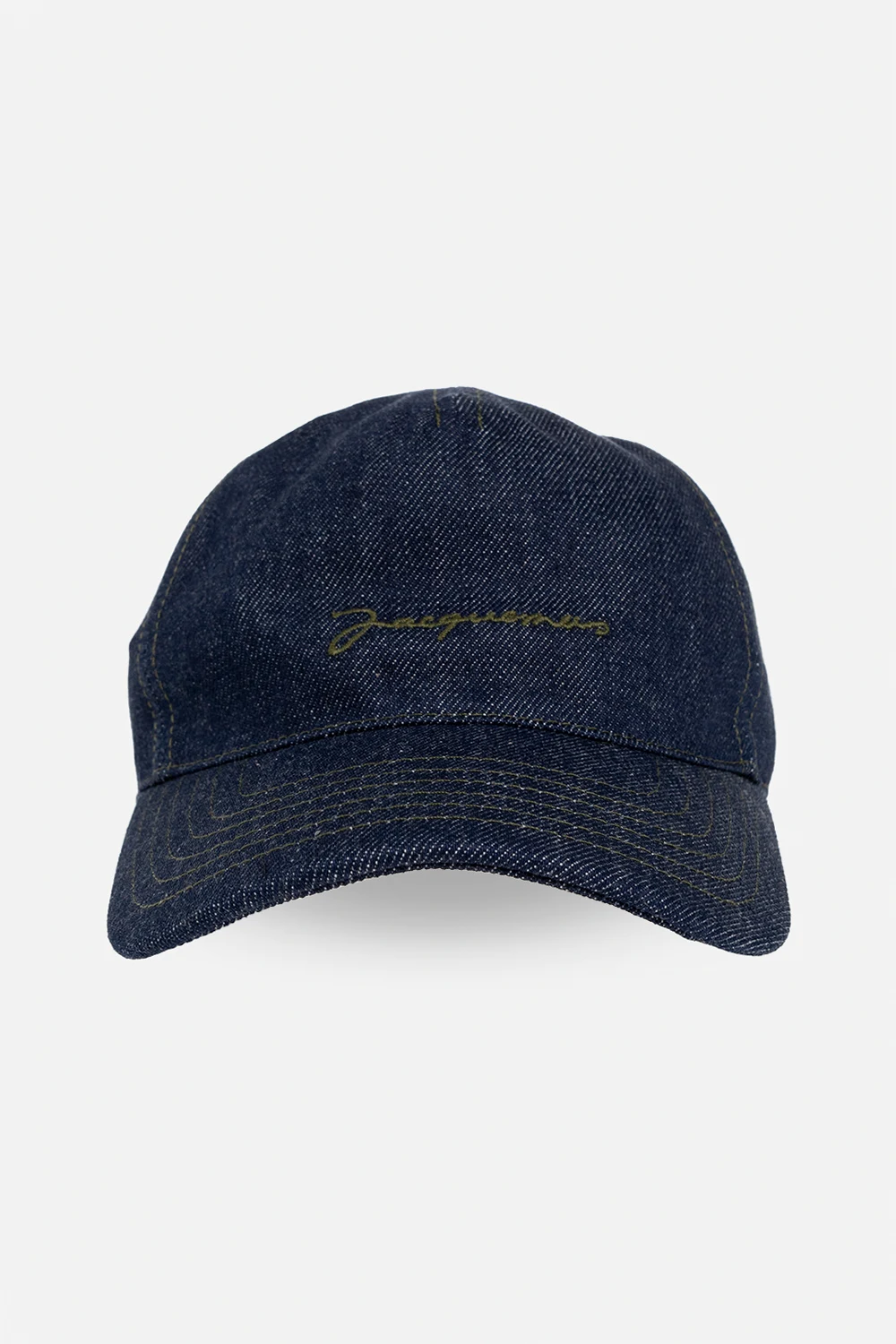 Denim baseball cap