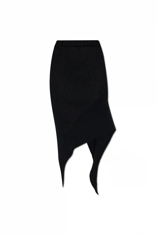 SCHWARZ Gerippter Rock