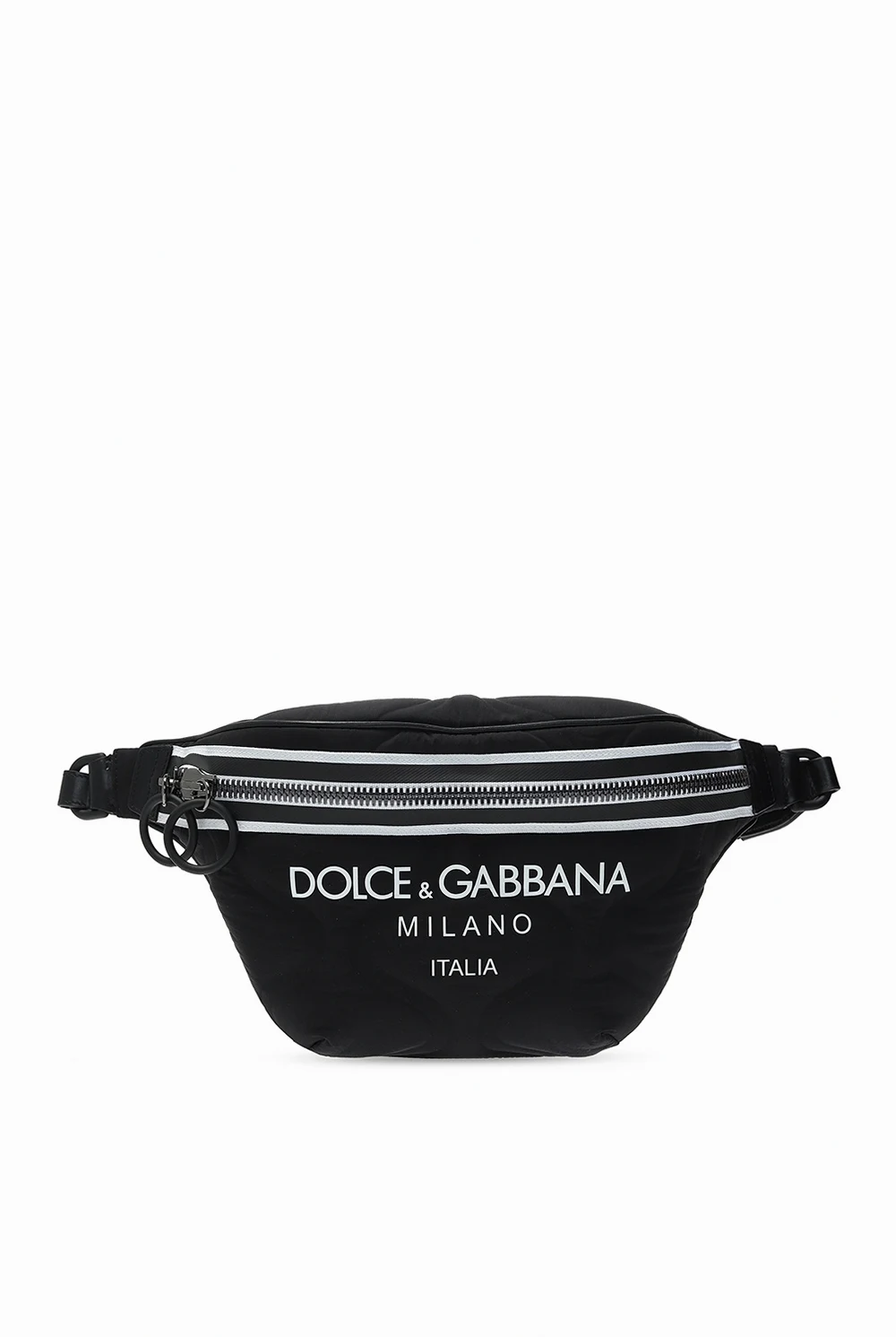 BLACK Logo belt bag