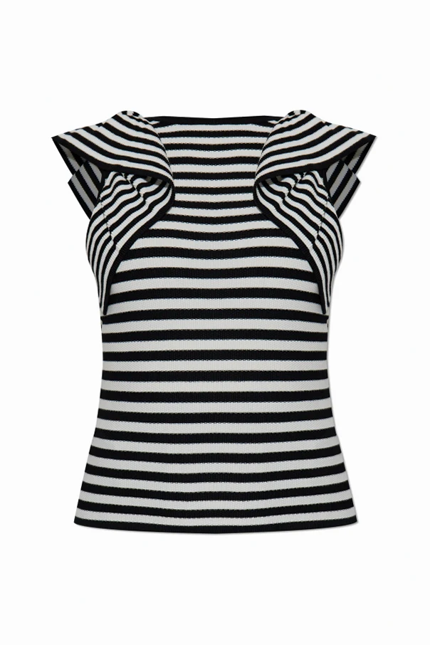 CZARNY Top `Vieste` bez rękawów