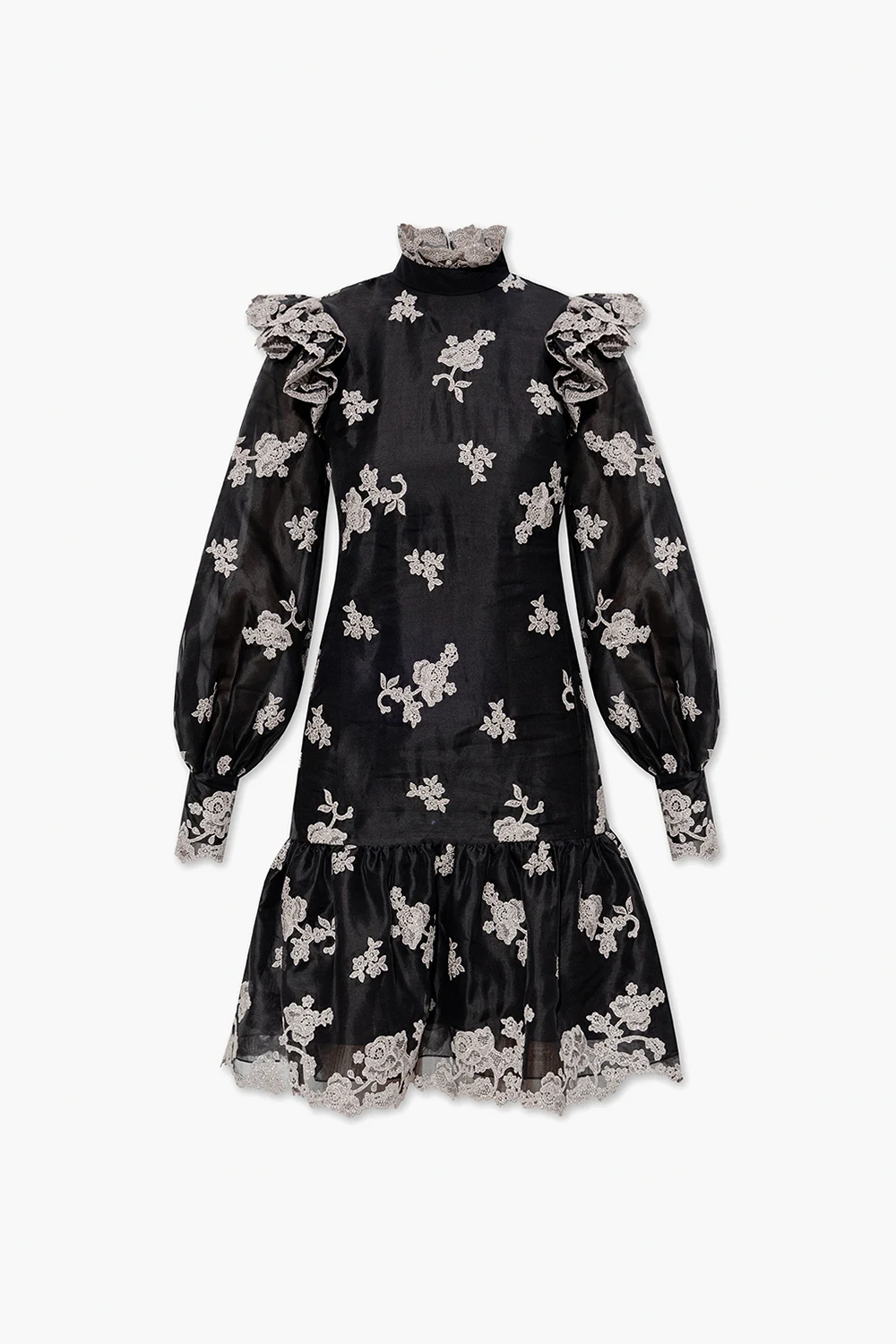 ‘Nella’ silk organza dress