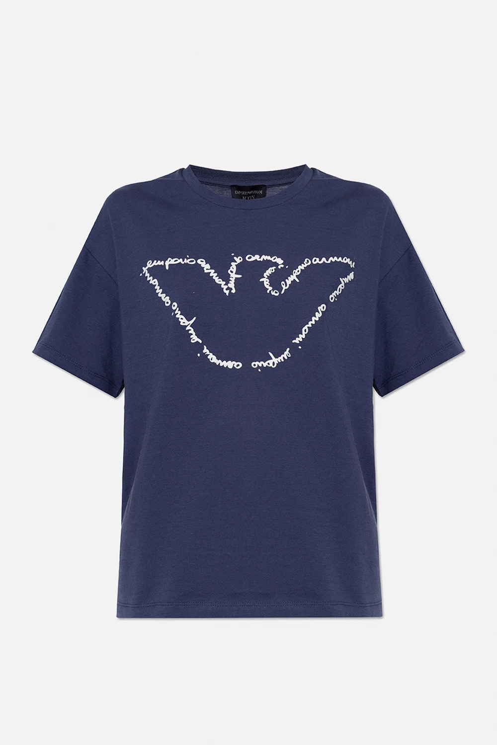 NAVY BLUE Logo T-shirt